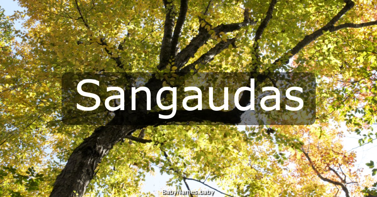 Sangaudas