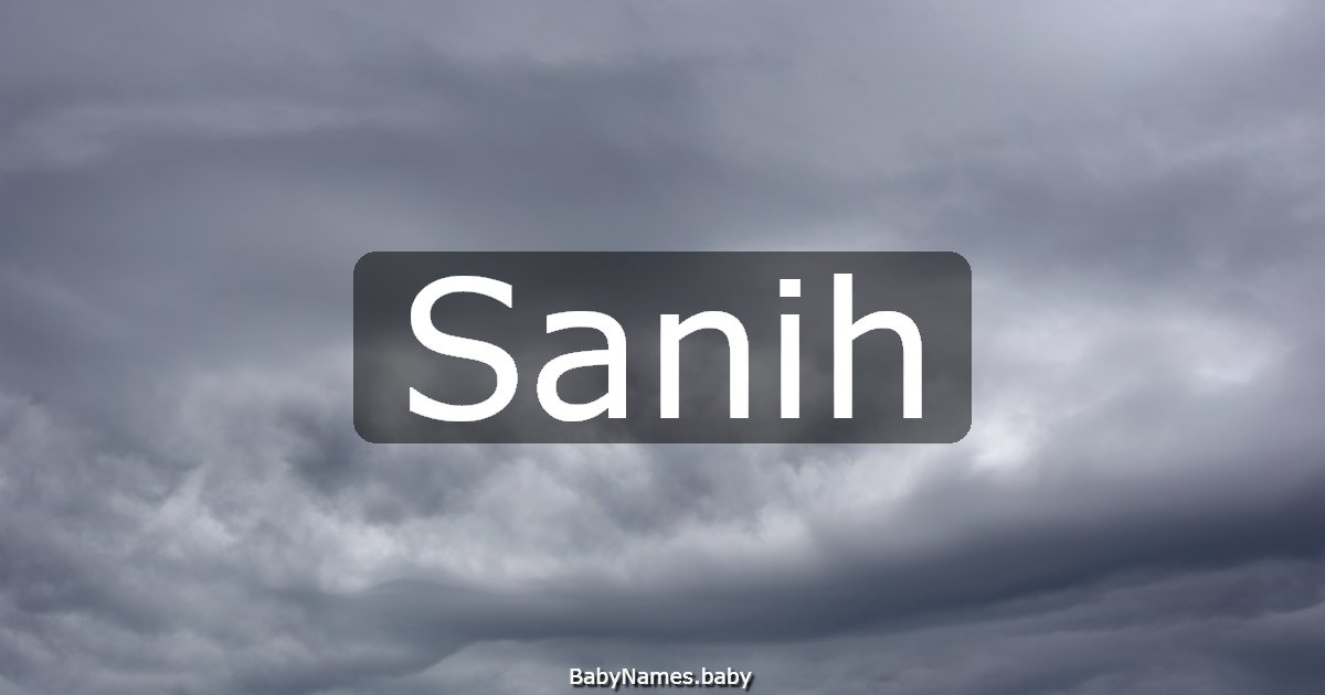 Sanih