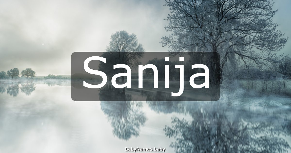 Sanija