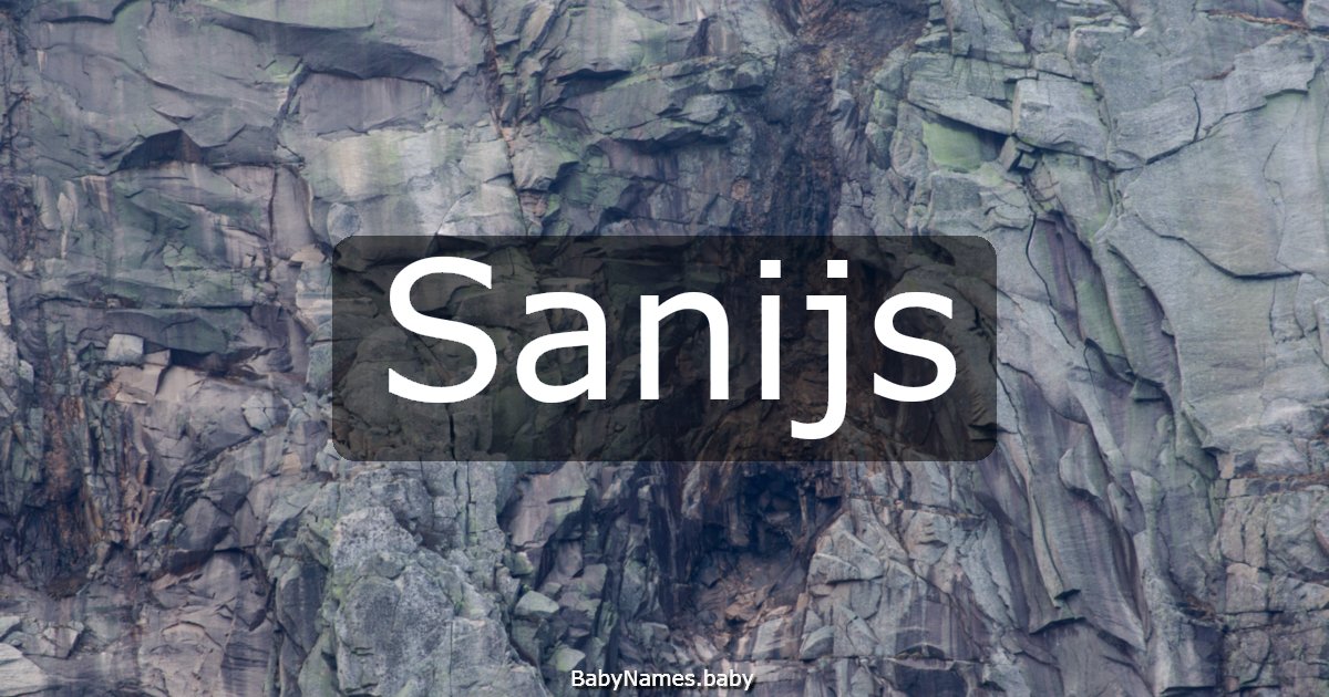 Sanijs