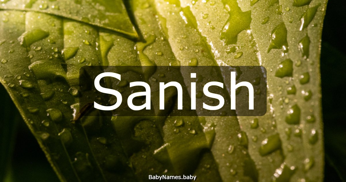 Sanish