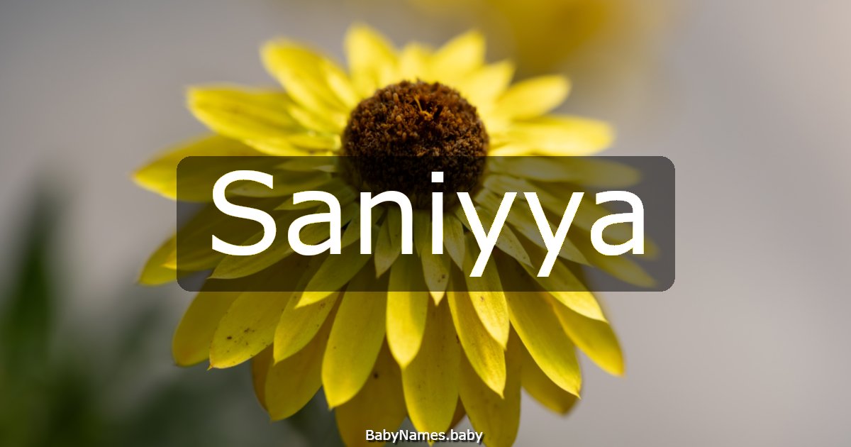 Saniyya