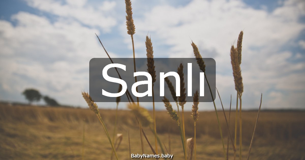 Sanlı