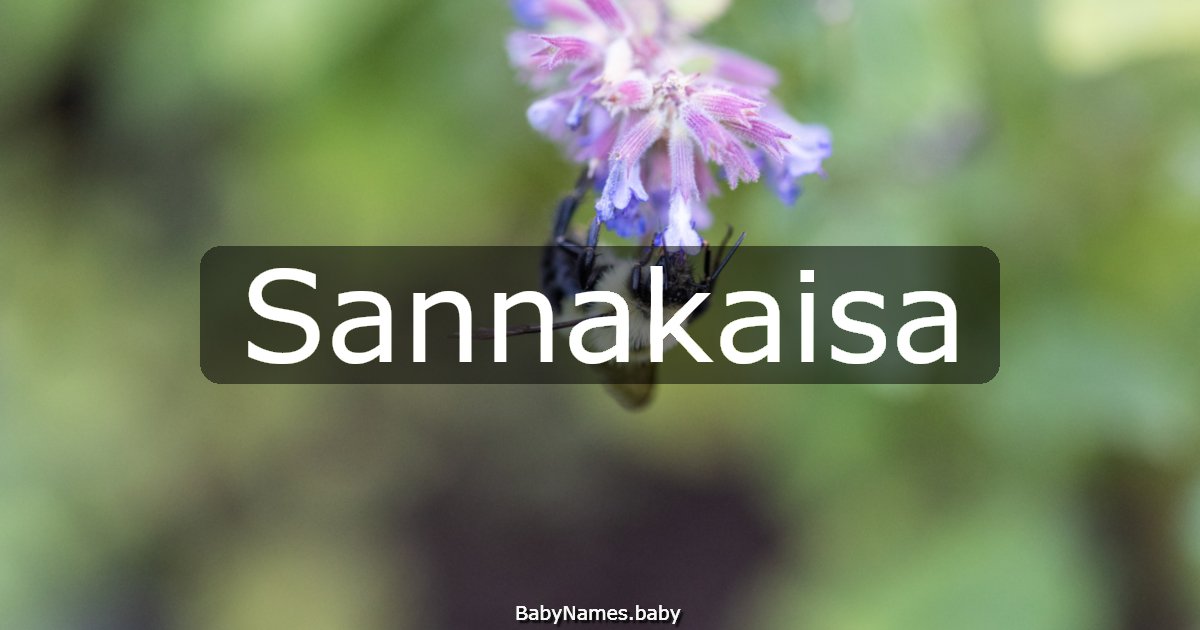 Sannakaisa