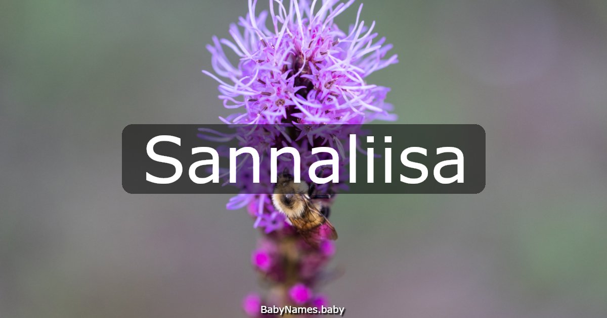 Sannaliisa