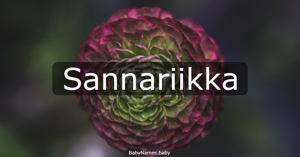 Sannariikka