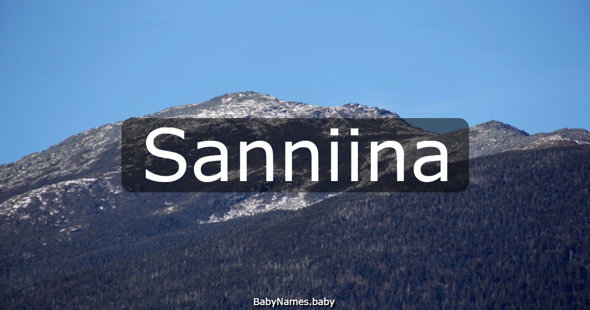 Sanniina
