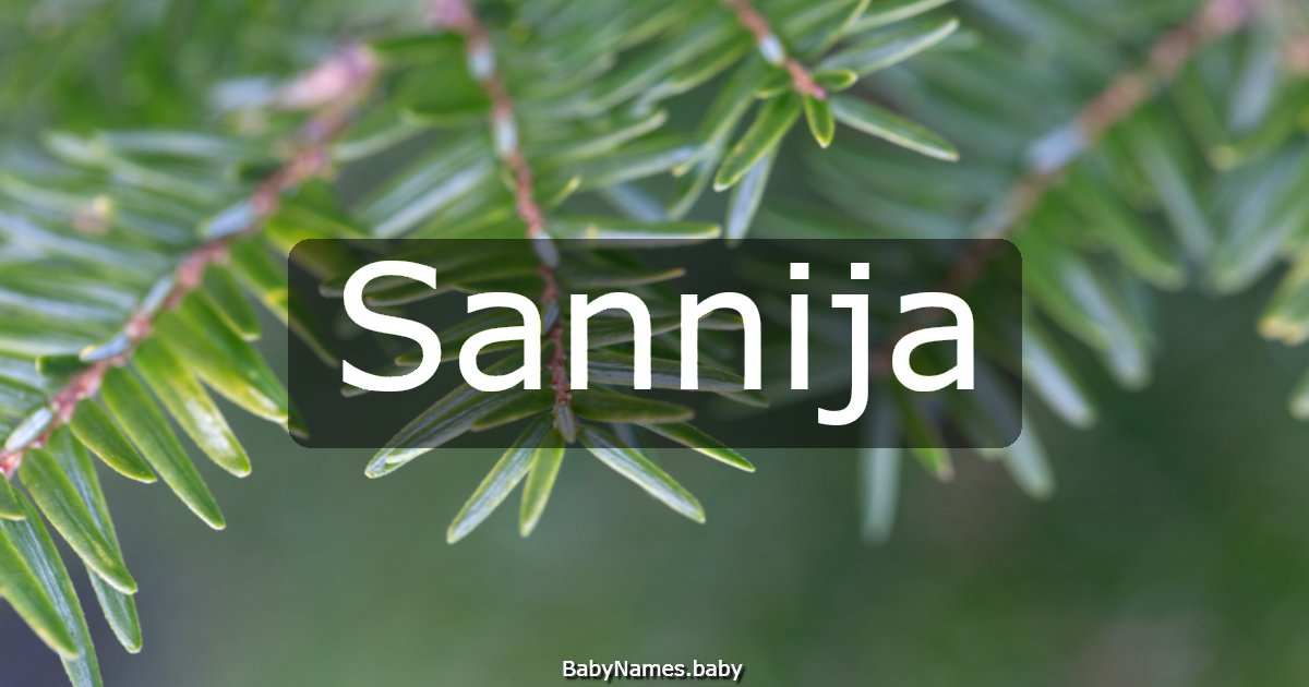 Sannija