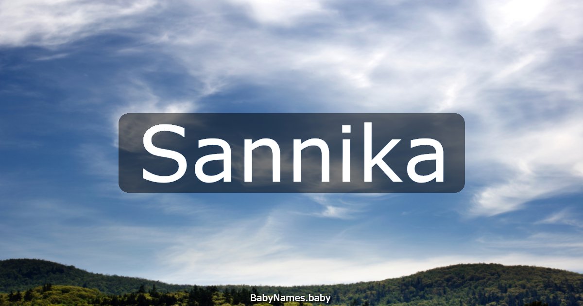 Sannika