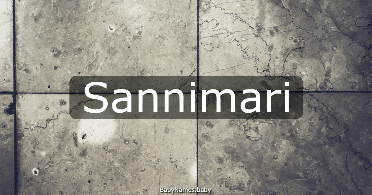 Sannimari