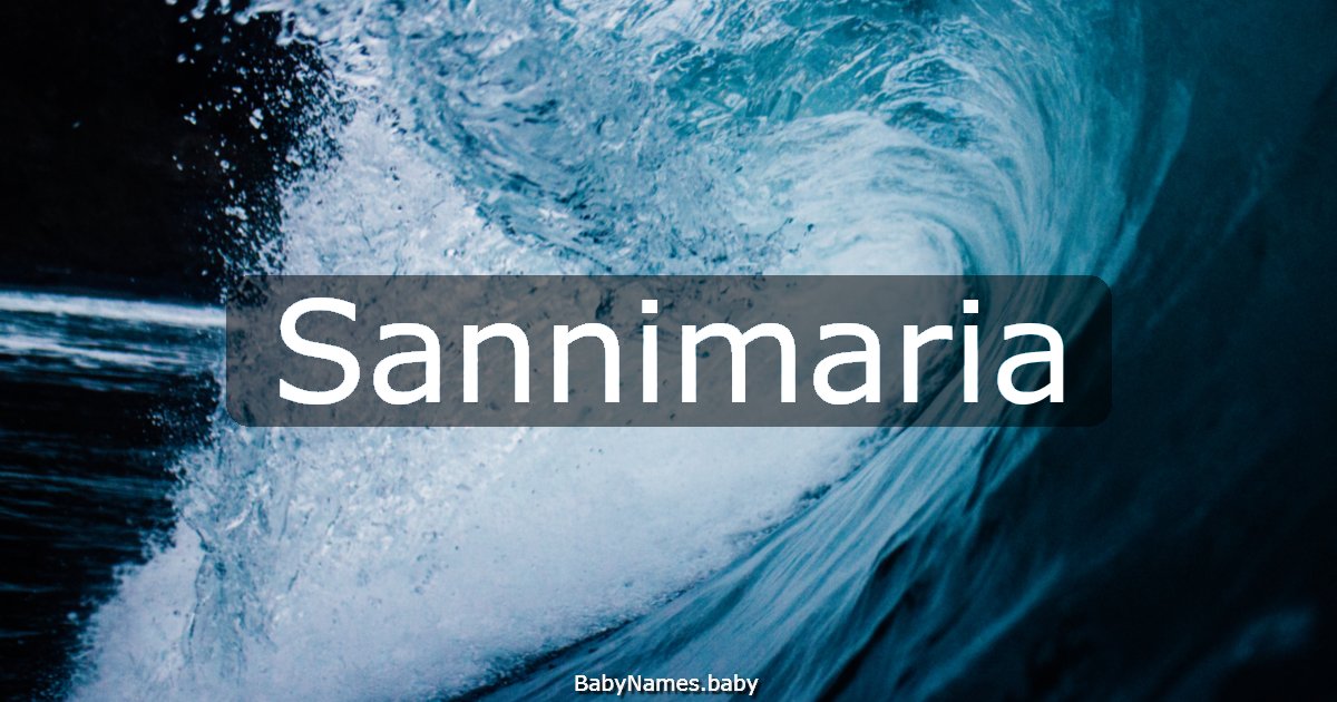 Sannimaria