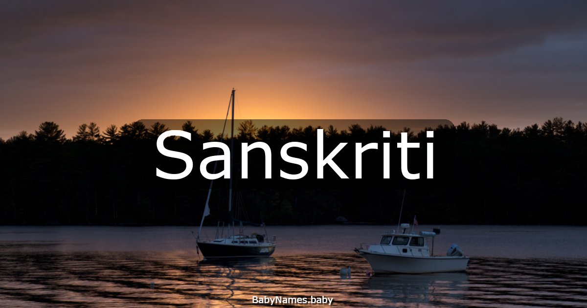 Sanskriti