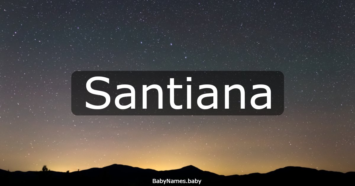 Santiana