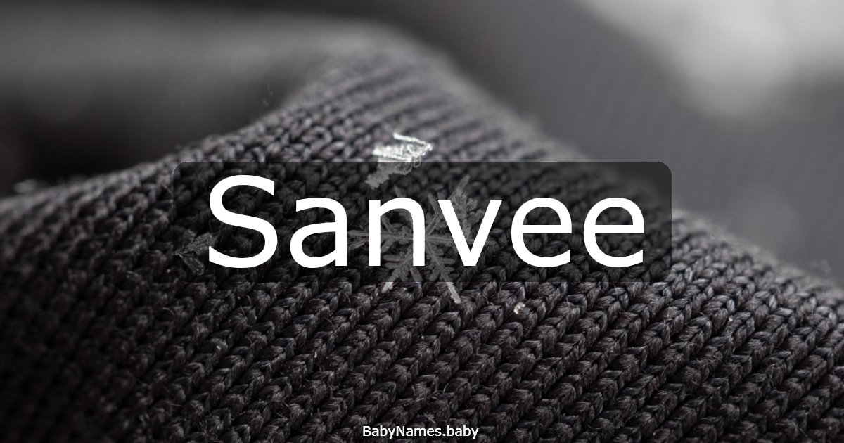 Sanvee