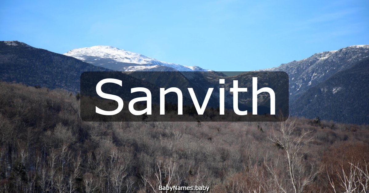 Sanvith