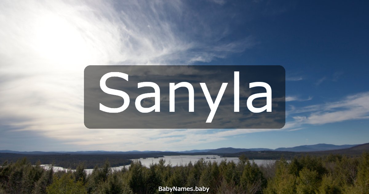 Sanyla