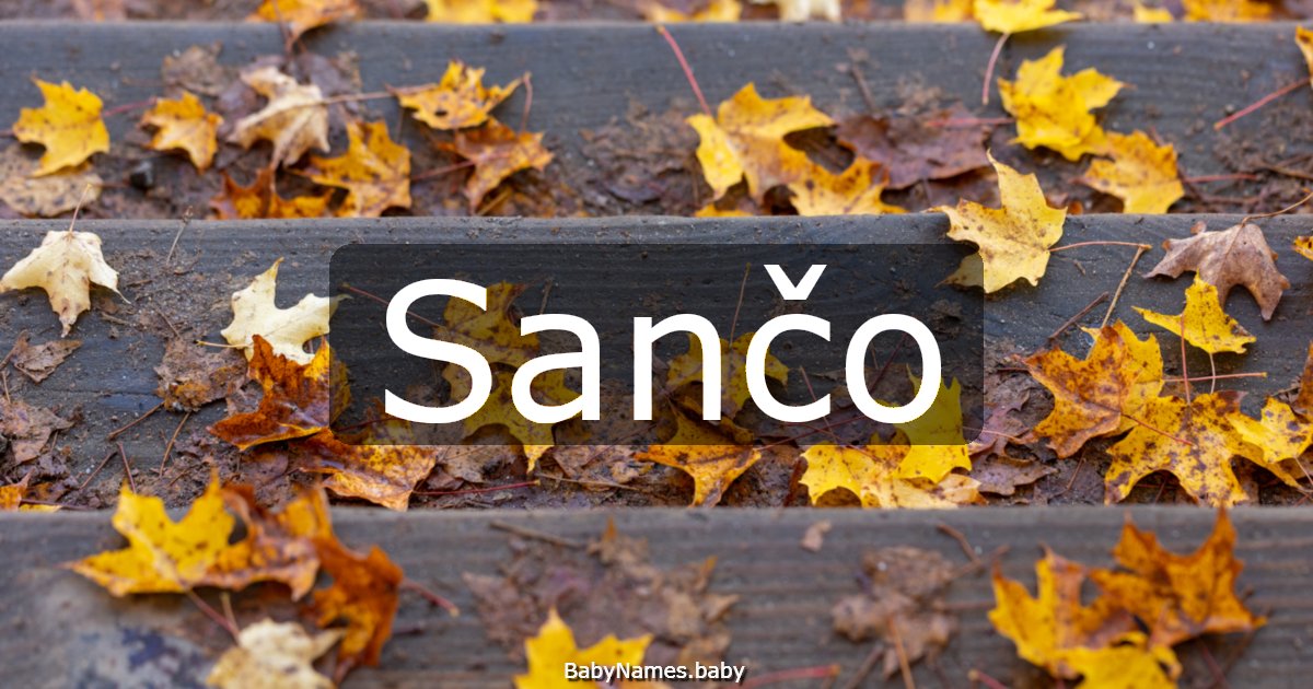 Sančo