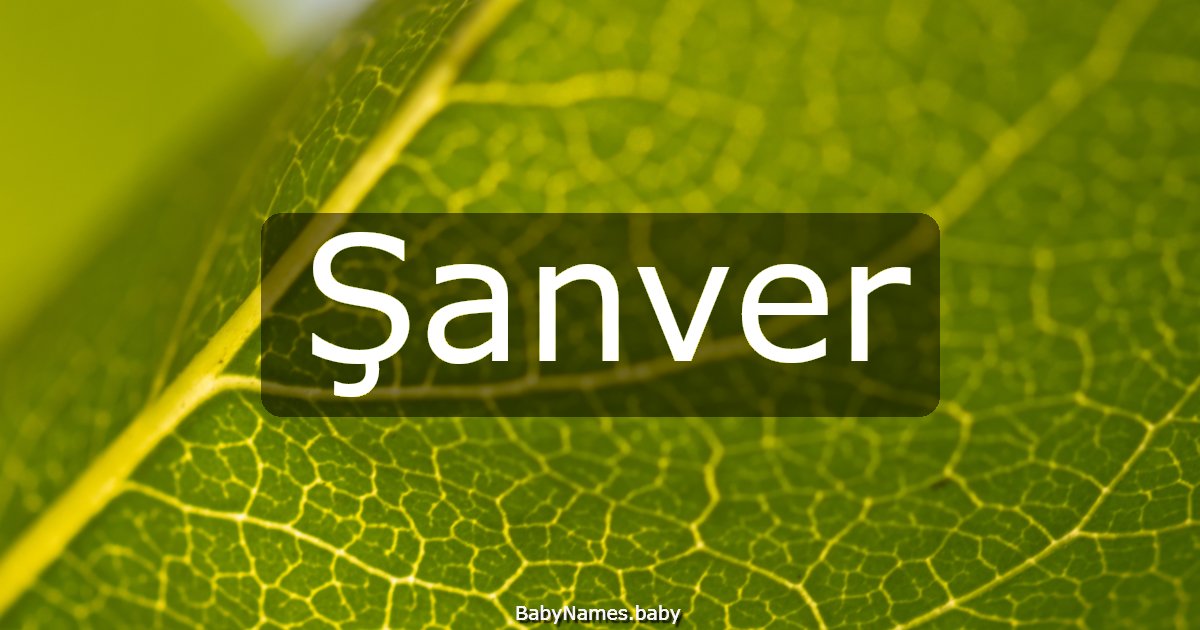 Şanver