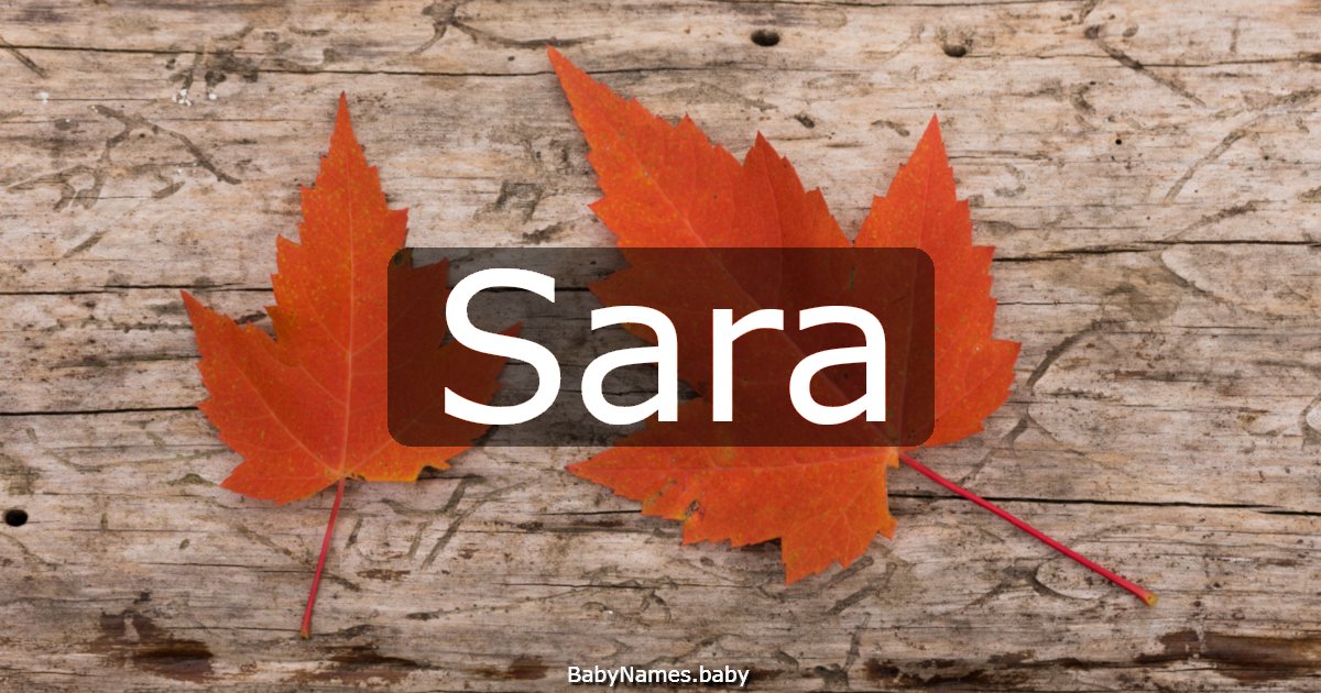 Sara