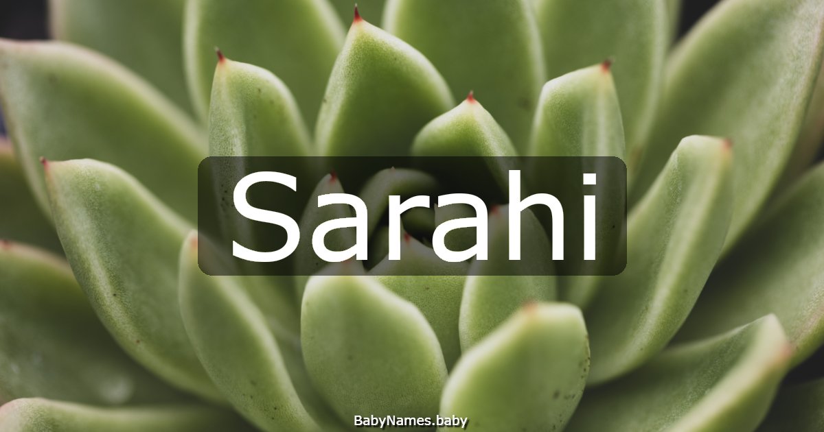 Sarahi