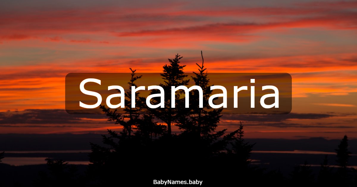 Saramaria