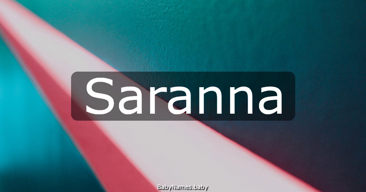 Saranna