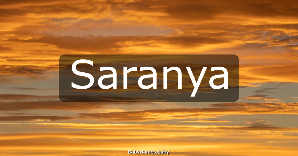 Saranya