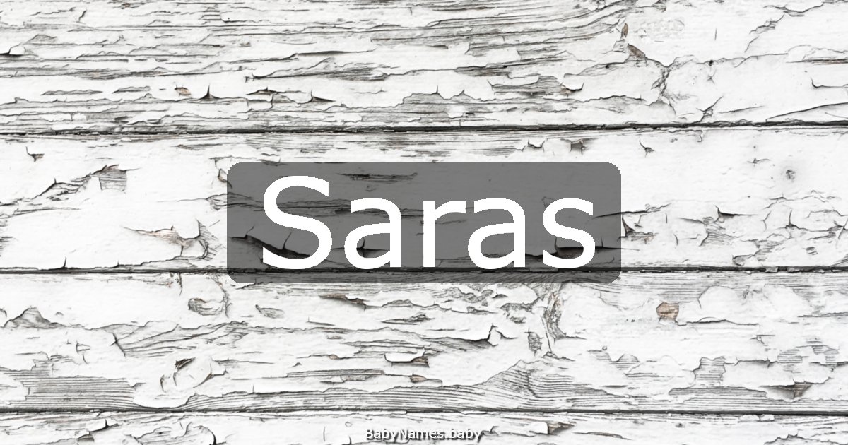 Saras