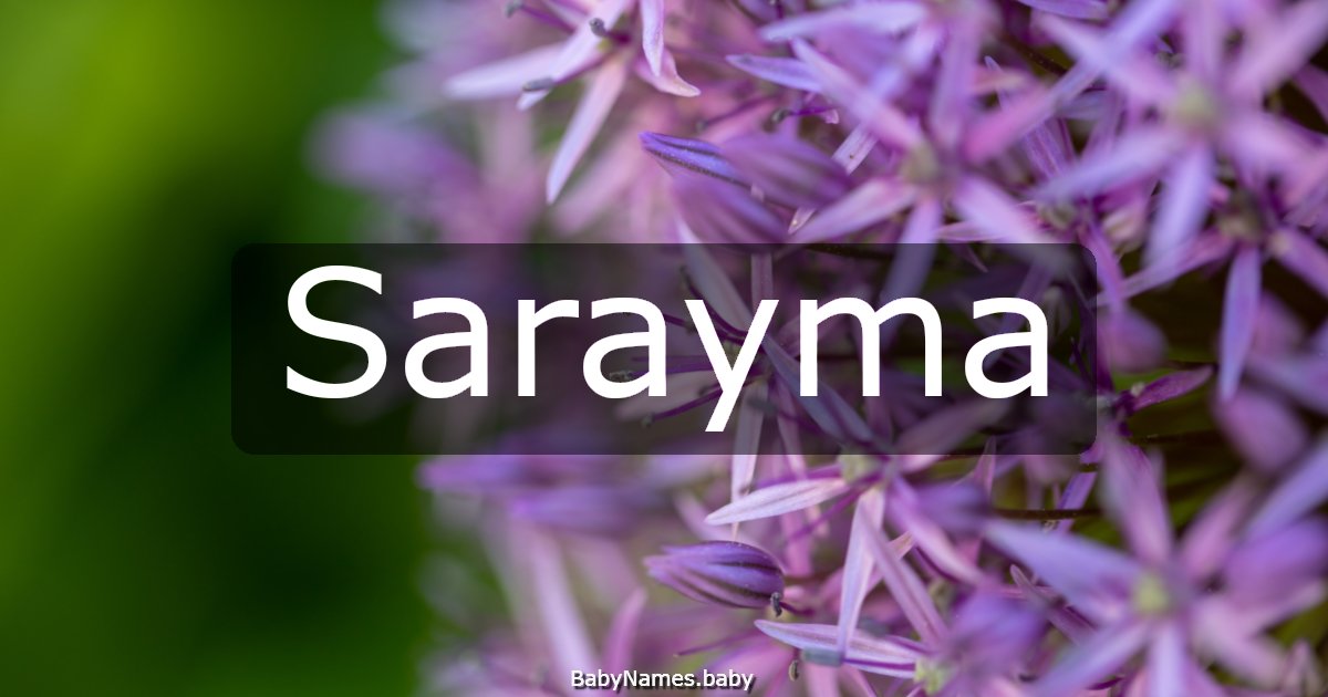 Sarayma