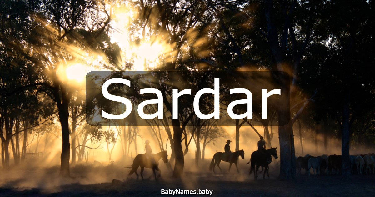 Sardar