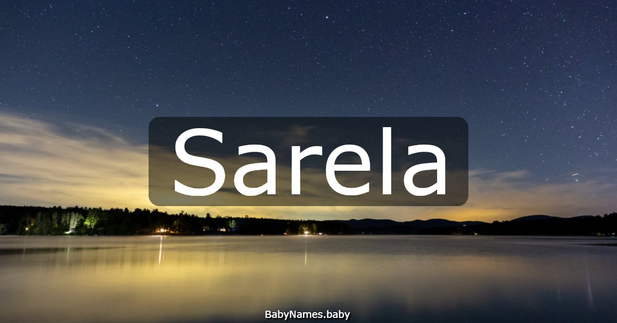 Sarela