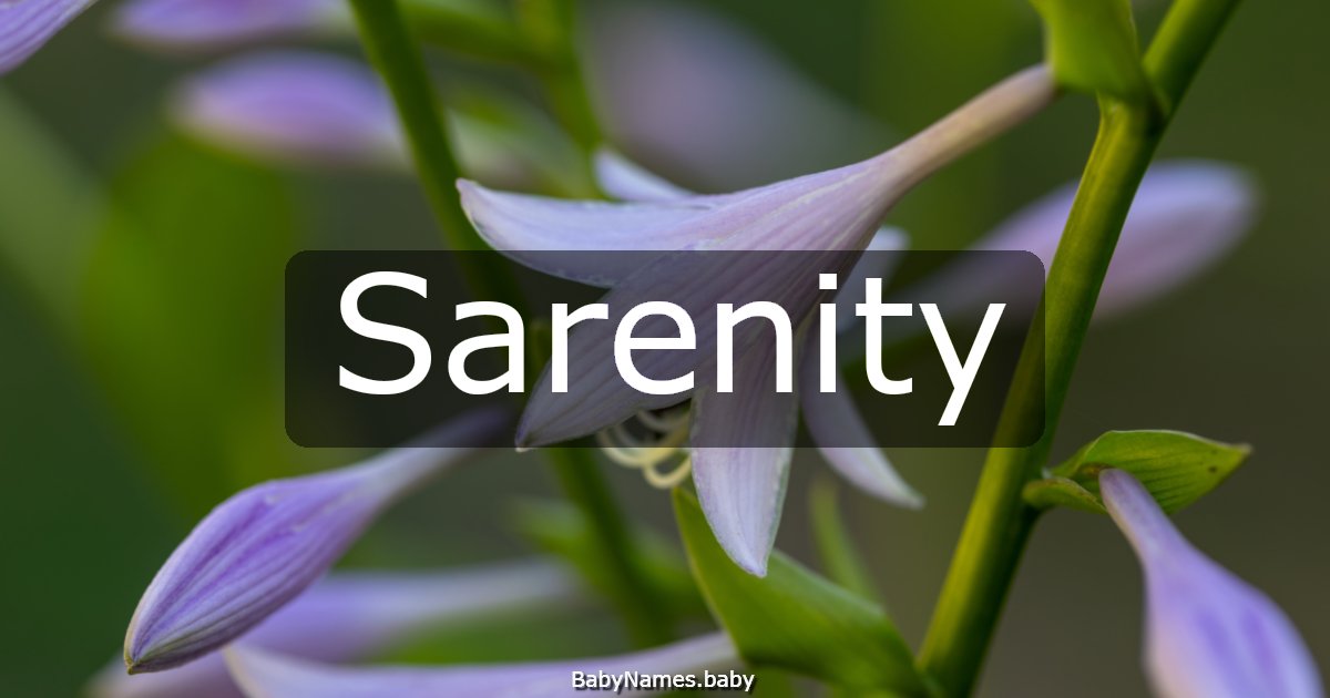 Sarenity