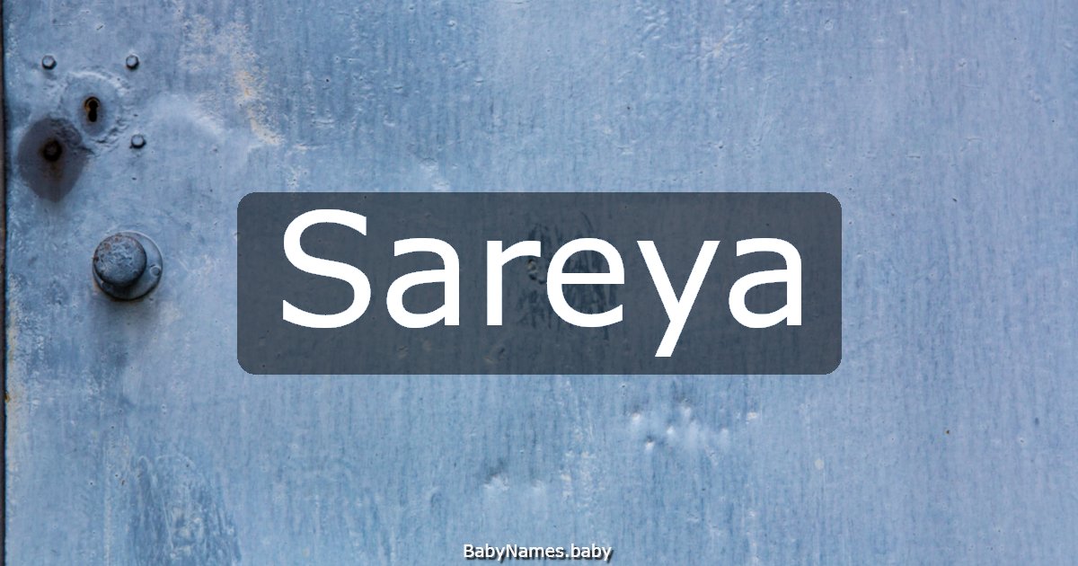 Sareya