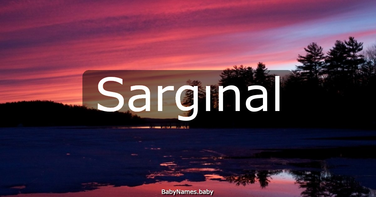 Sargınal