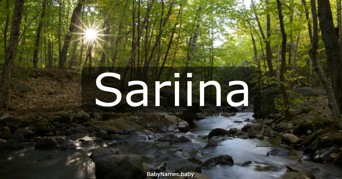 Sariina