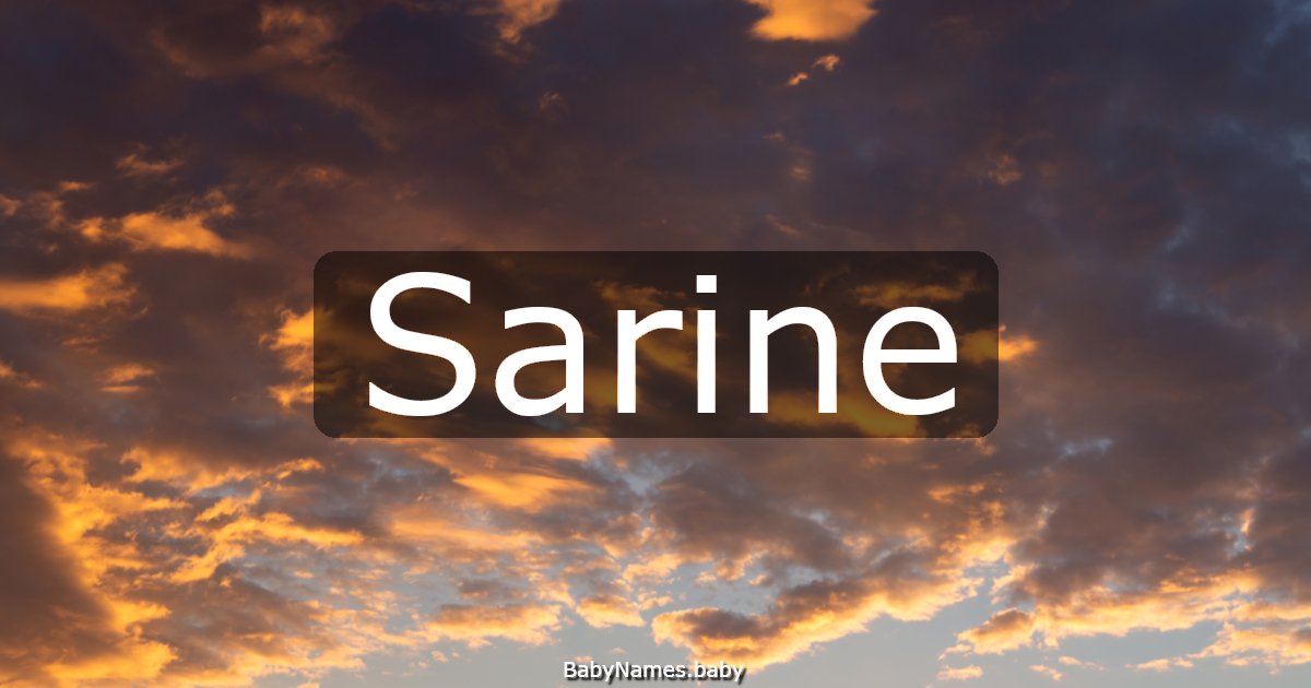 Sarine
