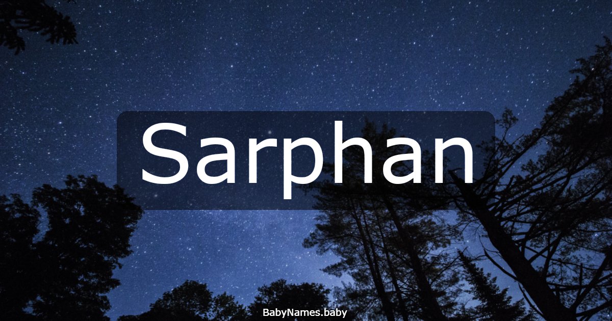 Sarphan