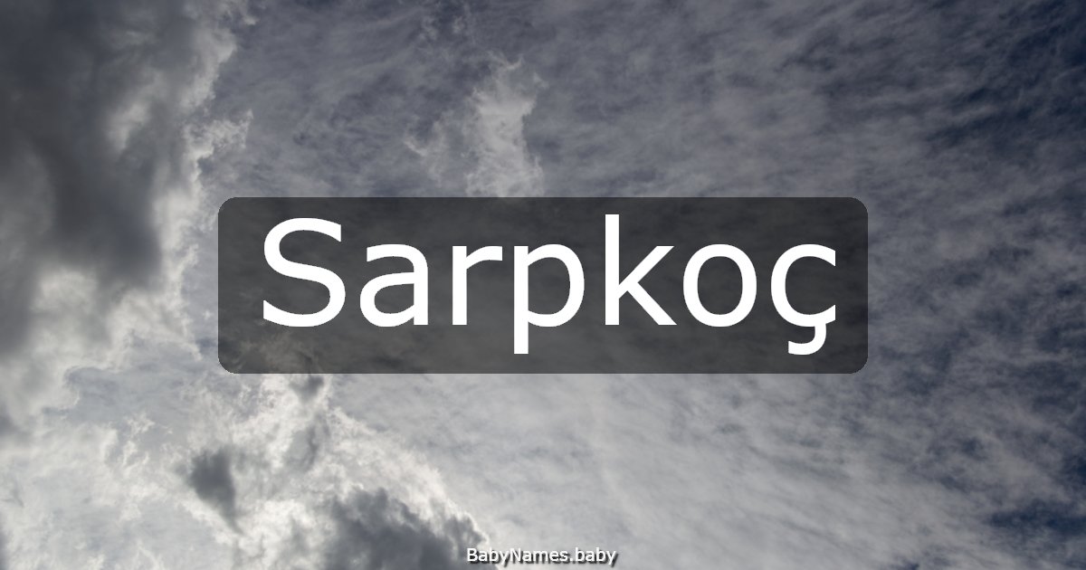 Sarpkoç