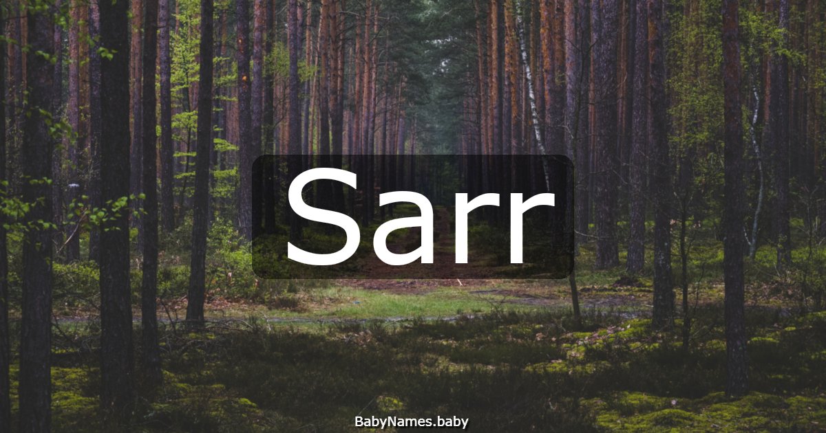 Sarr