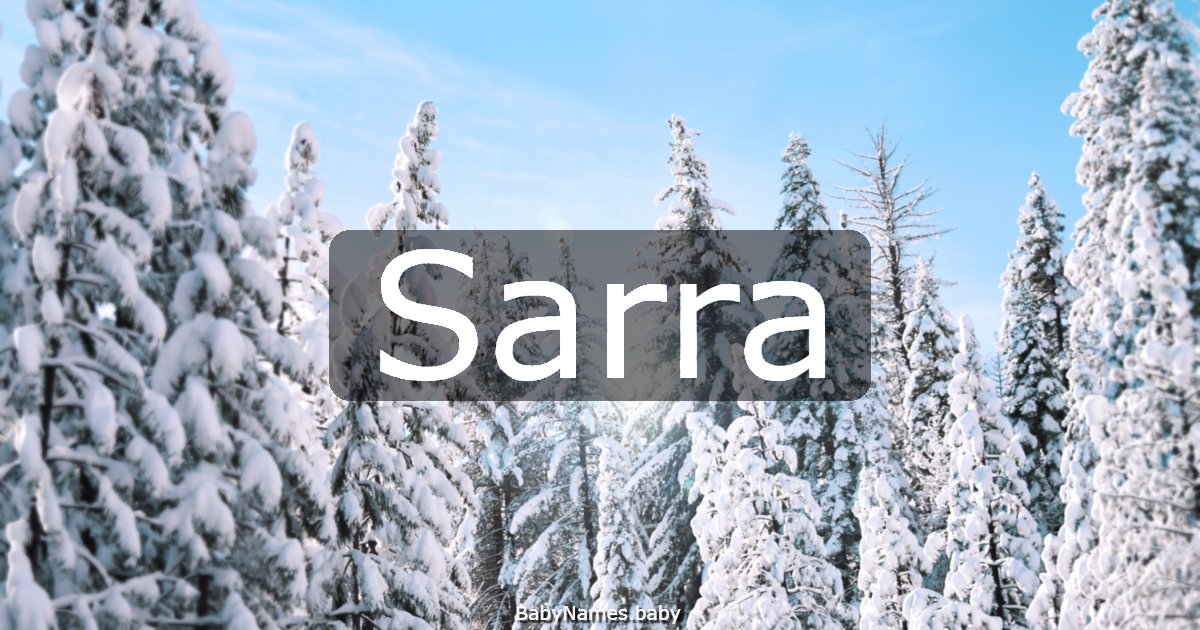 Sarra