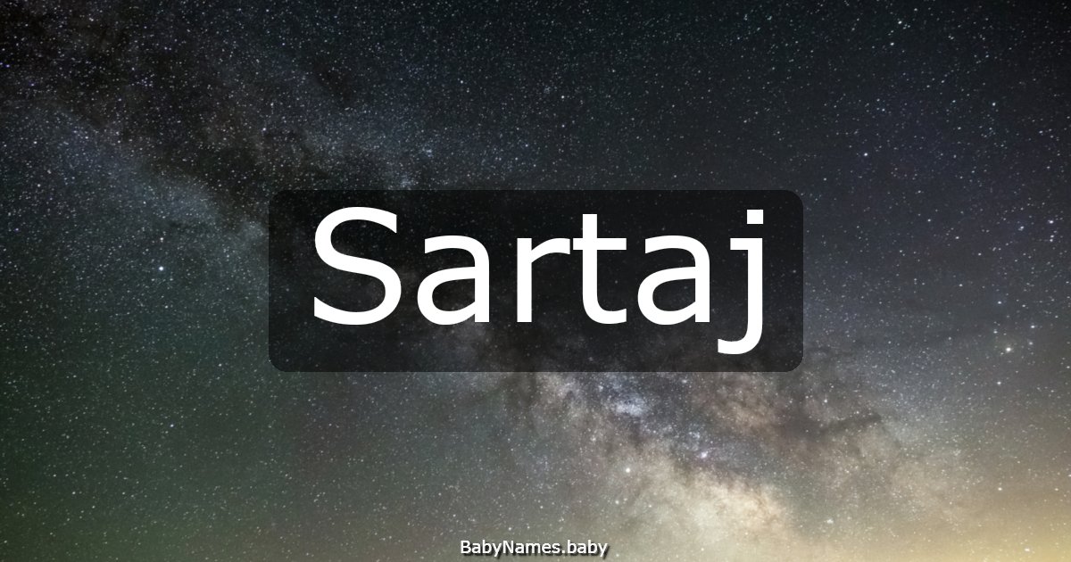 Sartaj