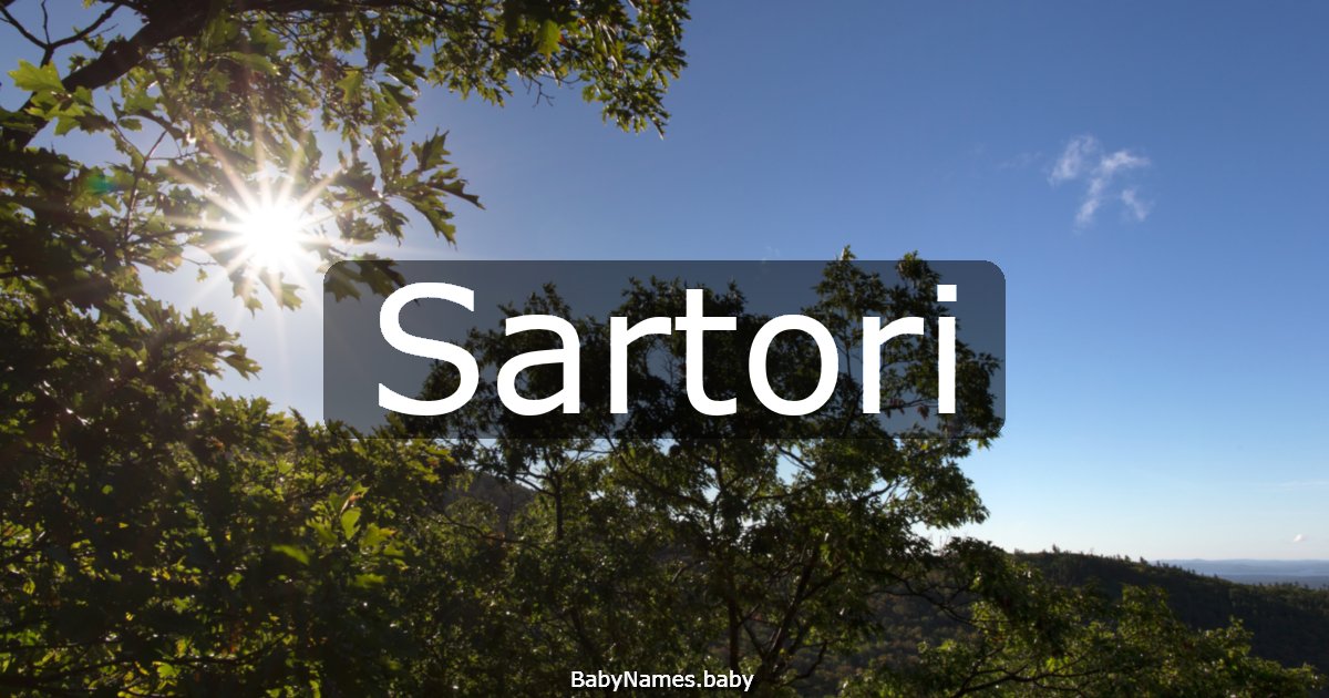 Sartori