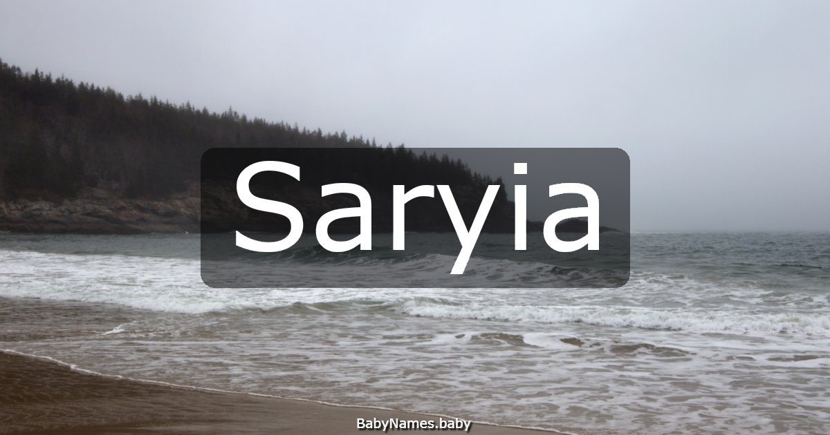 Saryia