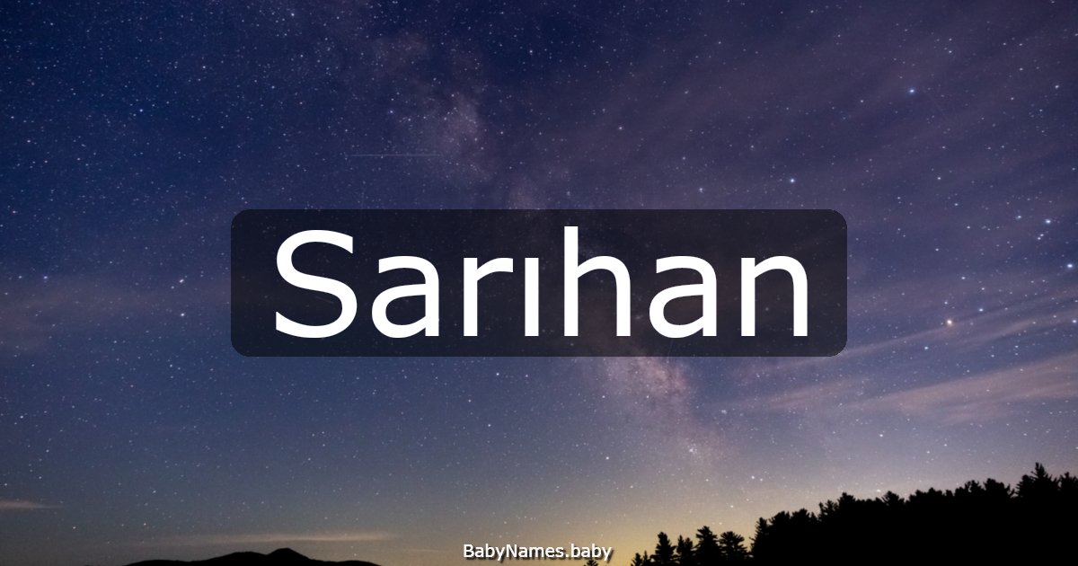 Sarıhan