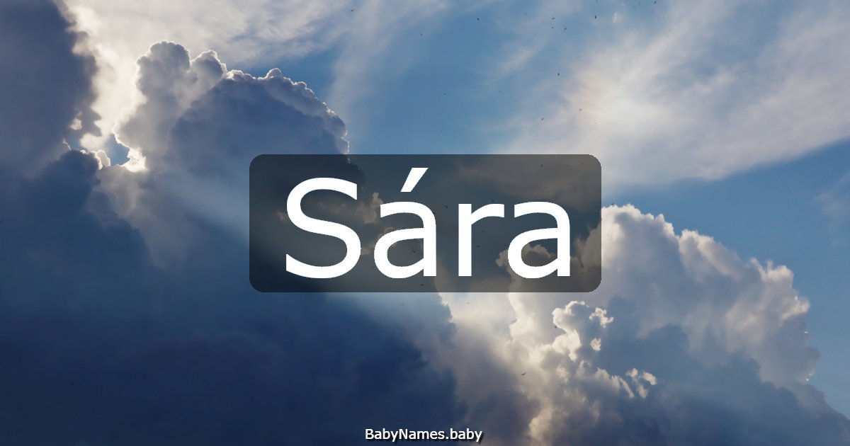 Sára