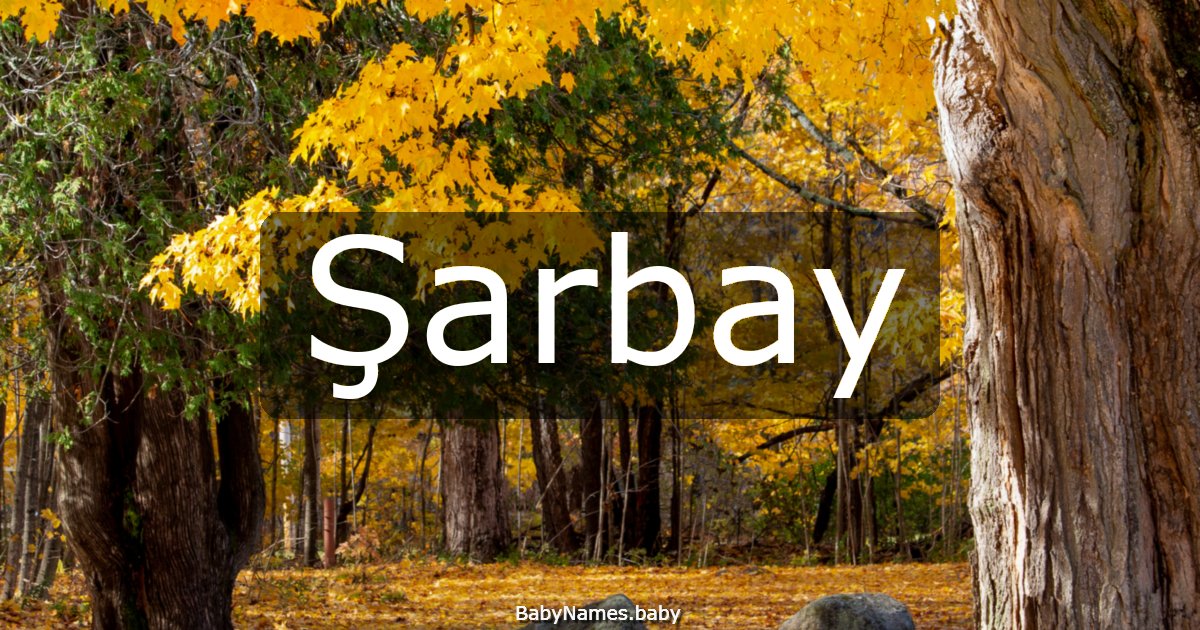 Şarbay