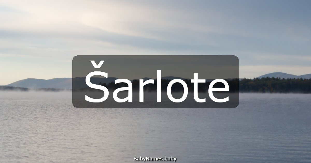 Šarlote