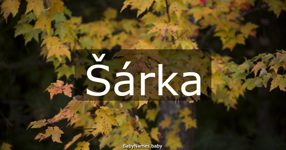 Šárka