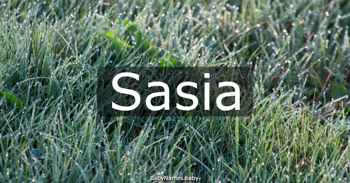 Sasia