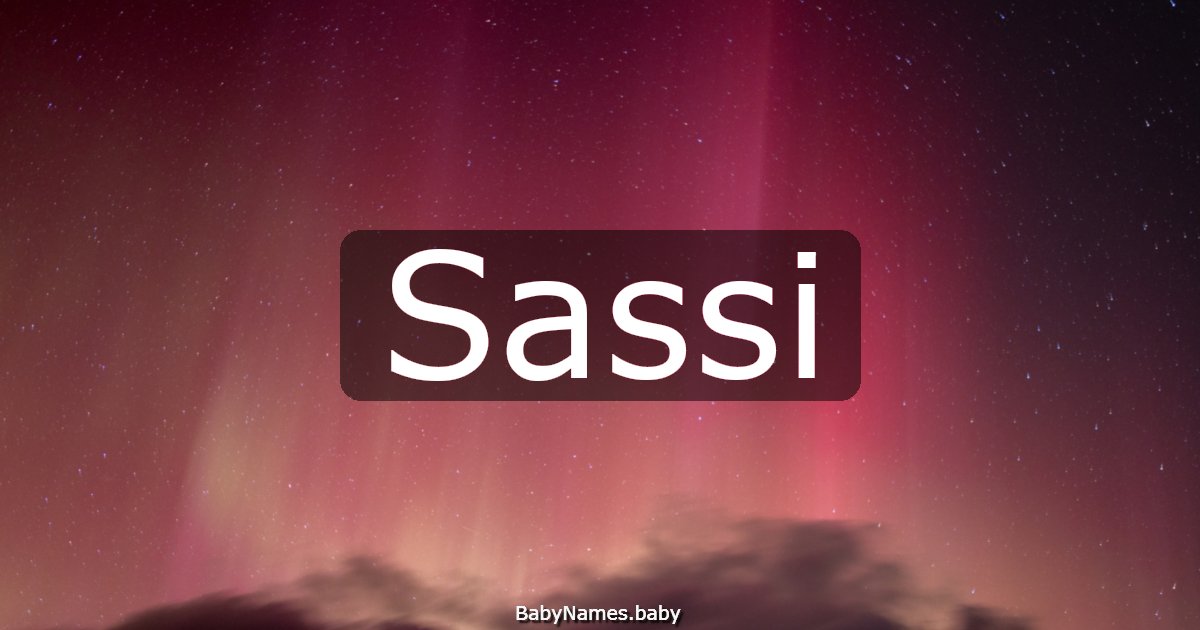 Sassi